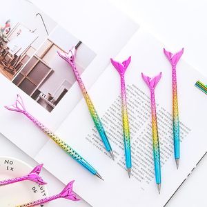 Wholesale colorful school supplies for sale - Group buy Ballpoint Pens Mermaid Colorful Pen psc set Blue Inner Core School Supplies Writing Tool Material Escolar Escolares Kawaii Novelty