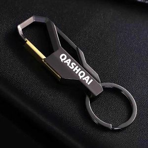 Keychains Fashion Car Key Mini Rifle Keychain Turbo Chain For Nissan Qashqai J11 X trail Murano Auto Accessories