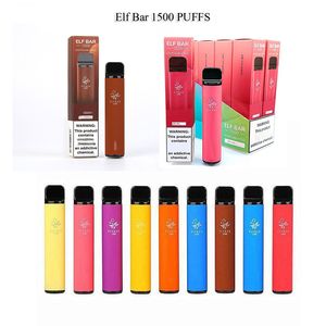Ny Hot Selling Elf Bar Engång E Cigaretter Device Puffs mAh Batteri ML Förfylld Patron PODS VAPE PEN VS Puff XXL Plus