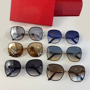güneş gözlüğü 3d toptan satış-Tasarımcı Güneş Gözlüğü Moda Erkekler Ve Kadınlar Tam Çerçeve Iş Gündelik Tarzı Şekli Sunnies Siyah Gözlükler Klasik Basit Marka Leopar Başkanı Güçlü D Efekti Var
