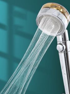 Wholesale Pressurized Bathroom Shower Golden High Pressure Heads Sprinkler Hotel Home Supplies wholesale
