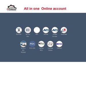 Kodläsare Skannaverktyg Online konto för Autodata Auto Data AllData All Workshop Repair Software Support Bilar och lastbilar