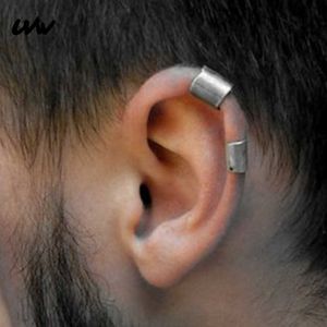 Designer Örhängen Lyxig smycken Stud PC Rostfritt stål Non Piercing Ear Bone Clip på Ring för Kvinnor Fake Cuff Helix Tragus Piercing