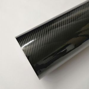 Wholesale car sticker roll for sale - Group buy 10cmx3 m D Carbon Fiber Vinyl Car Wrap Sheet Roll Film Car stickers Decals Motorcycle Car Styling Accessories Automobiles