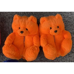Wholesale new slippers for girls for sale - Group buy Teddy bear slippers new arrivals fuzzy teddy Plush New Style Slippers House fur Teddy Bear Slippers Plush for Women Girls