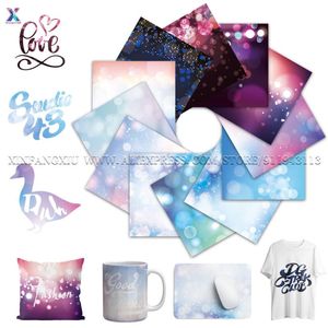 Window Stickers XFX Infusible Transfer Ink Sheet x12 quot Colorful Geometry Sublimation Paper For Cricut Joy Mug Press T shirts Mugs DIY