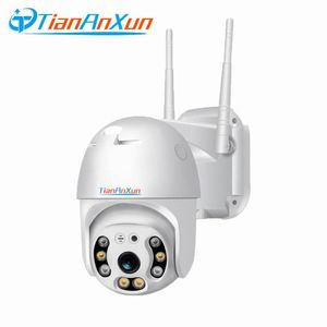 ingrosso icsee ptz.-Telecamere Tiananxun mp Telecamera IP WiFi PTZ Security CCTV Home Smart AI Outdoor Surveillanza Video Surveillanza SD Slot scheda SD ICSee