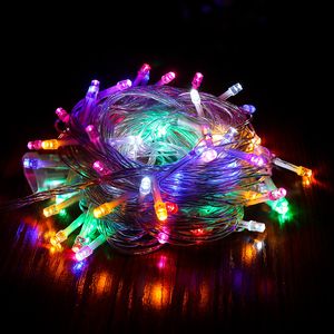 33FT FT LED Outdoor Home Warm White Christmas Decorative xmas String Fairy Curtain Garlands Party Lights For Wedding