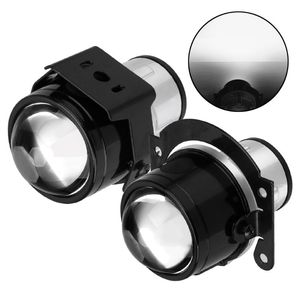 Övrigt belysningssystem H8 H9 H11 HID LED lampor Universal Bi Xenon Fog Light Car Styling tums NNO projektorlins för bilmontering