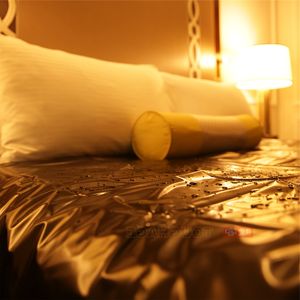 pvc yatak örtüsü toptan satış-Su geçirmez Levhalar SM PVC Yatak Kapak Seks Ürün BDSM Seks Yetişkin Oyunu Erotik Aksesuarları Çiftler için Seks Oyuncakları Eşcinsel BDSM Esaret