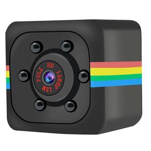 support sports hd mini dv toptan satış-1080 P Mini Kameralar SQ11 MP HD Kamera Spor DV Video Kaydedici Küçük Kızılötesi Gece Görüş Güvenlik Desteği TF Kart İç ve Açık