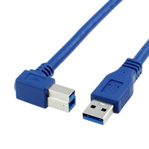 разъем принтера оптовых-Разъемы аудио кабелей USB кабель принтера градусов Тип кабеля мужчина до B сканер для HP Dell Canon
