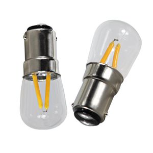 lâmpadas b15 venda por atacado-Lâmpadas LED Filament Light B15 V Super T22 Espiga CA DC V Volt W B15D Spotlight Lâmpada De Máquina De Costura V V Iluminação Início