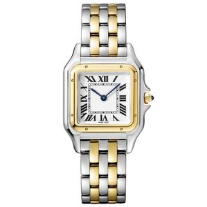 edelstahl rechteck großhandel-Mode Dame Kleid Uhr Frauen Weiß Zifferblatt Quarz MoveMetn Uhren Edelstahl Armband Hohe Qualität Widerstant Saphhir Glas