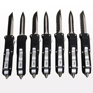 cep bıçağı kutusu toptan satış-7 Stiller Benchmade Mini HK Otomatik Bıçaklar Paslanmaz Çelik Blade Infidel Çift Aksiyon Pocket Bıçak Naylon Kılıf ve Perakende Kutusu ile