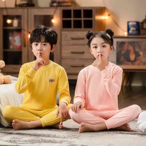 Wholesale girls pajamas shorts for sale - Group buy Panties Winter Cotton Autumn Pants Girls Underwear Set Boys Pajamas Middle and Small Children s Cloth