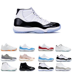 Wholesale bred 11 sale resale online - 11 men women s Basketball Shoes Low Bred Concord Legend Cap and Gown Gamma Blue mens trainer sneakers online sale