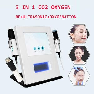 máquinas de chorro de co2 al por mayor-Popular CO2 BUBLE en Máquina facial de Oxigen Jet Peel Oxigention para Máquinas de belleza para el cuidado de la piel