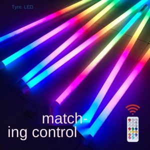Lampor st USB lampor Ljus DC V steg RGB färg FT FT FT FT Aluminium Laddning Handhållen Långt rör