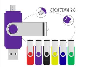 10PCS Free Custom LOGO OTG USB Flash Drive GB GB GB GB USB Stick Pen GB GB GB Pendrive for Smart Phone PC