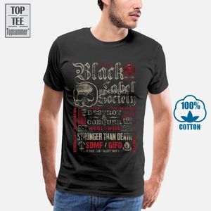 schwarze collage großhandel-Männer T Shirts Black Label Society HT Moto Collage T Shirt S M L XL XL Offiziell