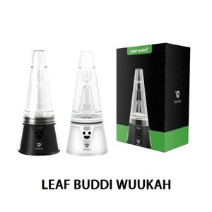 Liść Buddi Wuukah Dab Rig E Kit Papierosowy Atomizer Vaporizer Zbiornik Część Dymienie Rury wodnej z ekranem LED