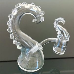 geformte bärte großhandel-GLAS BONG Octopus Bartform mit mm weiblichen Dewar Gelenkhaare Wasserbongs