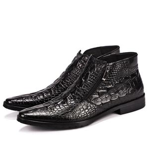 mens calf high boots