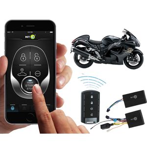 araba alarmı gps toptan satış-GPS Tracker Güvenlik Alarm Sistemi Gerçek Zamanlı Anti Anti Hırsız Motor Başlat Durdurma Uygulaması veya Uzaktan Araba Motosiklet NTG02M