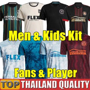 MLS La Galaxy Koszulki piłkarskie Atlanta United FC Koszulka piłkarska Inter Miami Beckham Chicharito Lafc Vela Player Wersja Mężczyźni Kids Kit Uniform