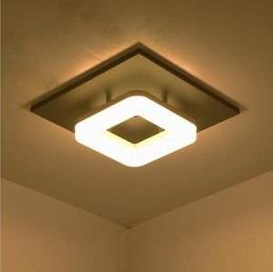 Wholesale porch led lights for sale - Group buy Ceiling Lights Modern Led Light Living Room Hallway Porch Balcony Lamp Interior Lighting Surface Mounted Square