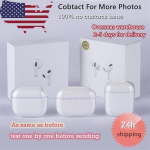 For Airpods Pro Protective Cover Apple Airpod 3 Bluetooth Headset Set Transparent PC Hard Shell Clear Protecter on Sale
