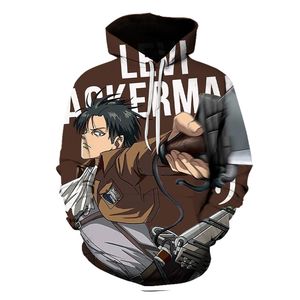 Wholesale attack on titan for sale - Group buy Attack On Titan combat series men is a D printed hoodie visual impact party top punk goth round neck high quality American sweatshirt hoodie