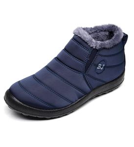 Men Boots Lightweight Winter Shoes For Men Snow Boots Waterproof Winter Footwear Plus Size Slip On Unisex Ankle Winter Boots