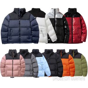 erkekler için uzun kış parka toptan satış-2021 Moda Erkek Tasarımcı Ceketler Kuzey Erkekler Ceket Ceket Parkas Uzun Kollu Fermuar Eğilim Kış Kalın Palto TNF Çiftler Rüzgarlıklar Palto Yastıklı Yüz