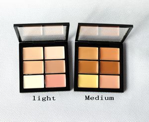 Wholesale skin corrector for sale - Group buy 6 Color Corrector Concealer Makeup Palette Light and Medium Cream Full Coverage For Natural Skin Moisturizer Wet Brighten Facial Cosmetics Concealers