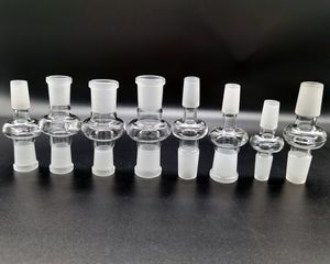 標準的なガラスアダプターの水ぼきパイプ13のスタイルのHookahのボウルのドロップダウンアダプター10mm mm mmの男性の女性のコンバーター