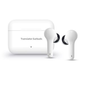 Wireless Earbuds BT Headphones Translator Ear Buds with Microphones port Real time Translation in Languages Onlinehello