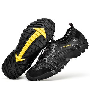 Mannen Aqua Schoenen Trekking Wandelen Ademend Elastische Sneldrogende Upstream Sokken Zachte Antislip Comfortabele Duiken Water Sneakers