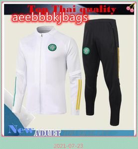 kelt eşofman toptan satış-Yeni Celtic Futbol Ceket Eşofman Futbol Eğitimi Takım Elbise Uzun Bölüm erkek Spor Koşu Giyim