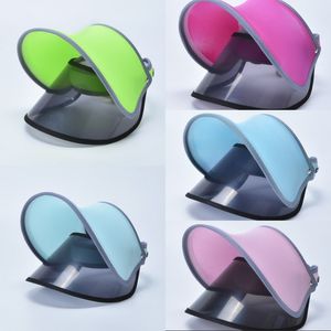 Double Layers Hats With Sunshade Lens Visor UV Protection Face Cap Female Summer Fashion Sun Hat Woman Beach Caps H1