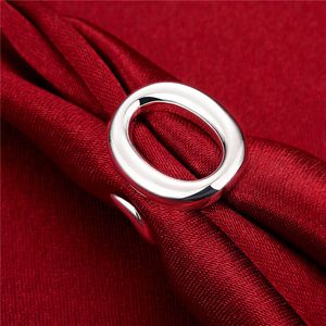 Wholesale o rings resale online - unisex sterling silver plated Open O ring GSSR008 fashion silver plate rings