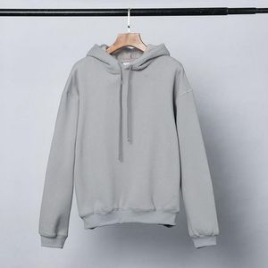 paare hoodies großhandel-Hohe Qualität Hoodies berühmte Männer Frauen Paare Lose Beiläufige Pullover Sweatshirt Mens Hoodie Grau Größe S XL