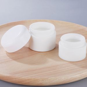 Kleine crème flessen G G hervulbare witte porseleinen pot lege lotion container