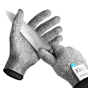 перчатки для резки пищи оптовых-Одноразовые перчатки класс HPPE вырезать пищевые для мясников Главная или Pro Кухни PPE гараж автомобиль механик нарезки