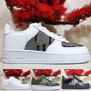 Wholesale white toes for sale - Group buy high quality genuine leather green shoe Men Women Low Cut One s Casual shoes White Black Skateboard Classic Trainers High Sneakers DO