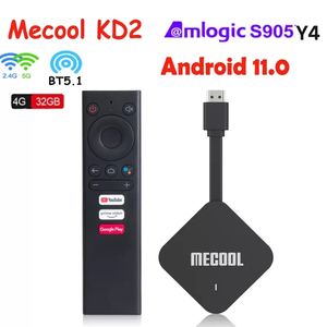 Mecool KD2 TV Box Android T2R Amlogic S905Y4 Dual WiFi BT5 Media Player Set Top Box USB Micro Cable