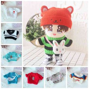 Wholesale exo accessories for sale - Group buy Doll Clothes for cm Korea Kpop EXO Dolls Plush Doll s Clothing Sweater Stuffed Toy Dolls Outfit for Idol Dolls Accessories Y1210