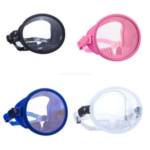 Wholesale oval gear for sale - Group buy Diving Masks Retro Panoramic Full Wide View Tempered Glass Len Scuba Snorkel Mask Aquatics Gear Large Oval Window Dropship