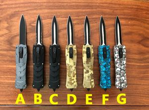avcılık için toptan satış-Bench BM Çift Eylem Oto Katlama Bıçak stil MT EDC cebi taktik bıçak BM C07 A07 c161 mikro Otomatik Bıçaklar